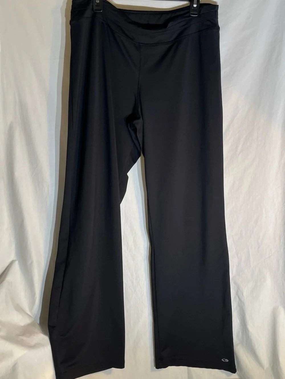 Champion Black Wide-Leg Sweatpants